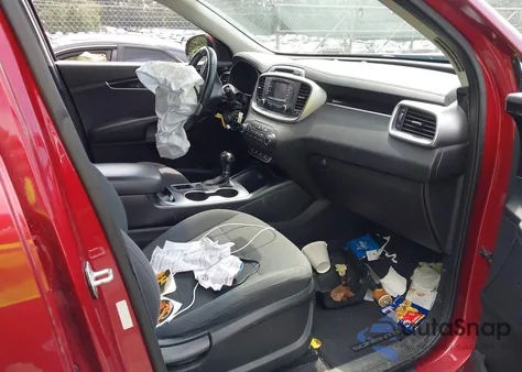 2016 Kia Sorento 2.4L Lx from USA, damaged, VIN 5XYPGDA36GG156493